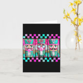Colorful Preppy Nutcracker Design For Christmas Lo Karte (Gelbe Blume)
