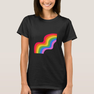 Colorful Pride LGBTQ Gay Lesbian Queer T-Shirt