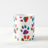 Colorful prismatic rainbow animal kaffeetasse (Mittel)
