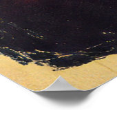 Colorful Psychedelic 70er Poster - Groovy Music Fe (Ecke)