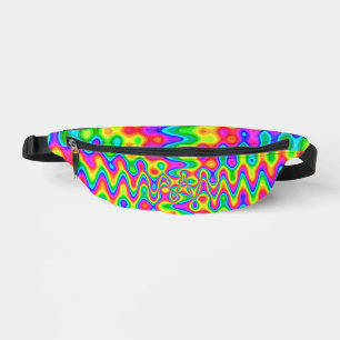 Colorful Psychedelic Bauchtasche