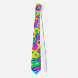 Colorful Psychedelic Neck Tie Krawatte