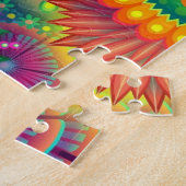 Colorful Psychedelic Puzzle (Seite)