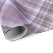 Colorful Purple Fashion Show Inspired Stripes Geschenkpapier (Rolleneckpunkt)