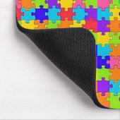 Colorful Puzzle Mouse Pad! Mousepad (Ecke)