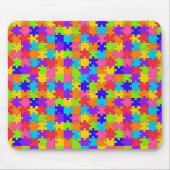 Colorful Puzzle Mouse Pad! Mousepad (Vorne)
