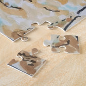 Colorful Quirky Cat Portrait Puzzle (Seite)