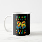 Colorful Rainbow Drip Number 26  Kaffeetasse (Links)