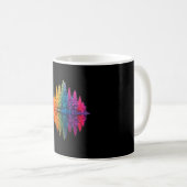 Colorful rainbow forest trees reflection wildlife kaffeetasse (VorderseiteRechts)