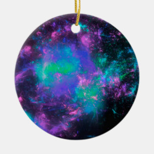 colorful rainbow fractals keramikornament