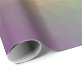 Colorful rainbow gradient geometric geschenkpapier (Rolleneckpunkt)