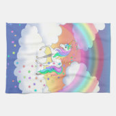 Colorful Rainbow Handtuch (Horizontal)