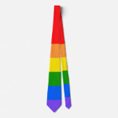 Colorful Rainbow Krawatte (Vorderseite)