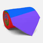 Colorful Rainbow Krawatte (Gerollt)