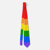 Colorful Rainbow Krawatte (Rückseite)