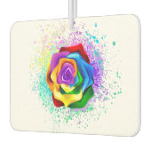 Colorful Rainbow Rose Autolufterfrischer (Links)