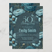 Colorful Ranunculus Flower Daughter’S Birthday Einladung (Vorne/Hinten)