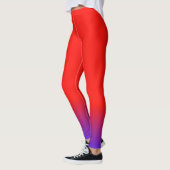 Colorful Red And Bluo Leggings (Links)
