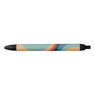 Colorful retro Circles Design Kugelschreiber