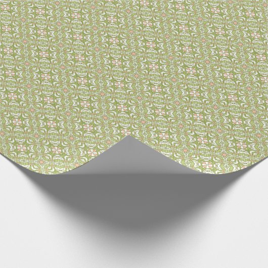 Colorful retro pattern background 2 geschenkpapier (Ecke)