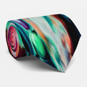 Colorful River Rock Krawatte (Gerollt)