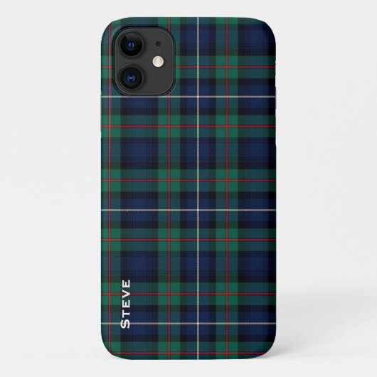 Colorful Robertson Family Tartan Kariert Case-Mate iPhone Hülle (Rückseite)
