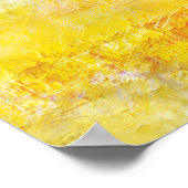 Colorful Rooster Poster (Ecke)