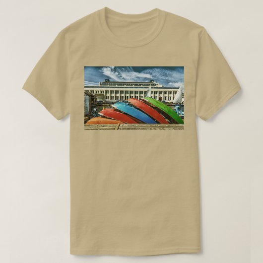 Colorful Rowboats T-Shirt (Design vorne)