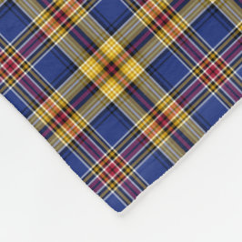 Colorful Royal Blue Kariert Murtagh Tartan Fleecedecke
