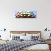 Colorful San Francisco Carousel Leinwanddruck (Insitu (Schlafzimmer))
