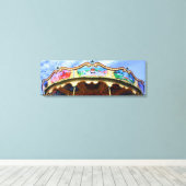 Colorful San Francisco Carousel Leinwanddruck (Insitu (Holzboden))