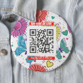 Colorful Scan Me QR Button (Beispiel)
