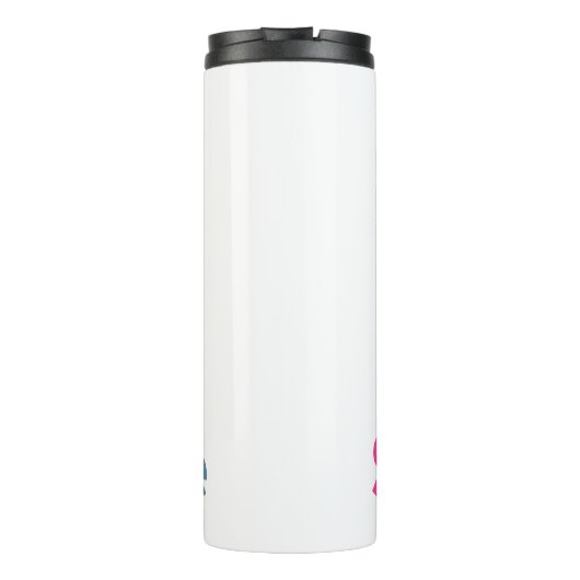 Colorful Science Beaker - Fun Lab Experiment Thermosbecher (Rückseite)