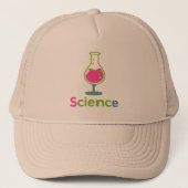 Colorful Science Beaker - Fun Lab Experiment Truckerkappe (Vorderseite)
