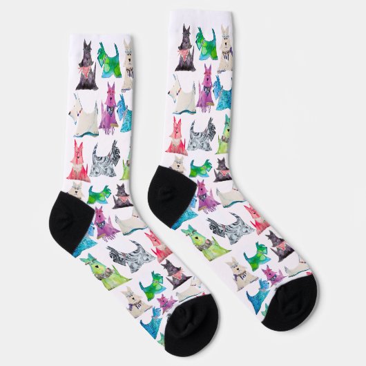 Colorful Scottie Socks Socken (Rechts)