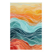 Colorful Sea Poster (Vorderseite)