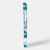 Colorful Sea Turtles Monogrammed Case-Mate iPhone Hülle (Rückseite / Links)