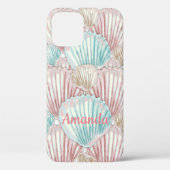 Colorful Seashell Cluster Case-Mate iPhone Hülle (Rückseite)