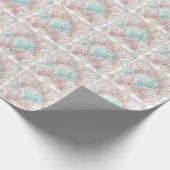 Colorful Seashell Cluster Geschenkpapier (Ecke)