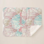 Colorful Seashell Cluster Sherpadecke (Vorderseite (Horizontal))