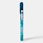 Colorful Sequin Art iPhone Case (Rückseite / Links)