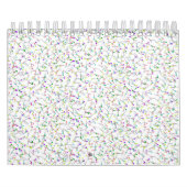 Colorful Sewing Pins White Dressmaker Seamstress Kalender (Titelbild)