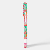 Colorful Shells Monogrammed Case-Mate iPhone Hülle (Rückseite / Links)