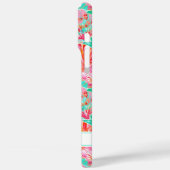 Colorful Shells Monogrammed Case-Mate iPhone Hülle (Rückseite / Links)