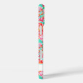 Colorful Shells Monogrammed Case-Mate iPhone Hülle (Rückseite / Rechts)