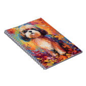 Colorful Shih Tzu Notizblock (Rechte Seite)