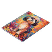 Colorful Shih Tzu Notizblock (Linke Seite)