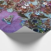Colorful Shiny Jewlry Geschenkpapier (Ecke)
