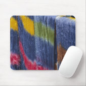 Colorful silk threads, Mandalay, Myanmar Mousepad (Mit Mouse)