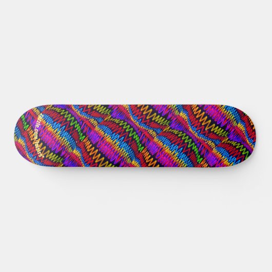 Colorful Skateboard (Horizontal)